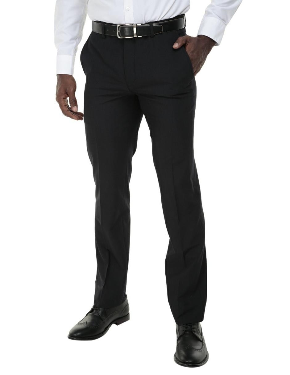 Pantalón de vestir recto para hombre