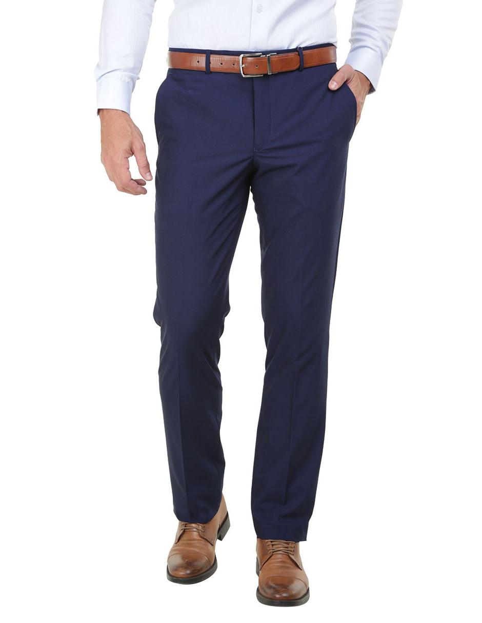 Pantalón de vestir recto para hombre