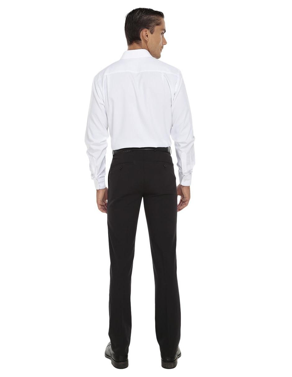Pantalón de vestir recto para hombre 4