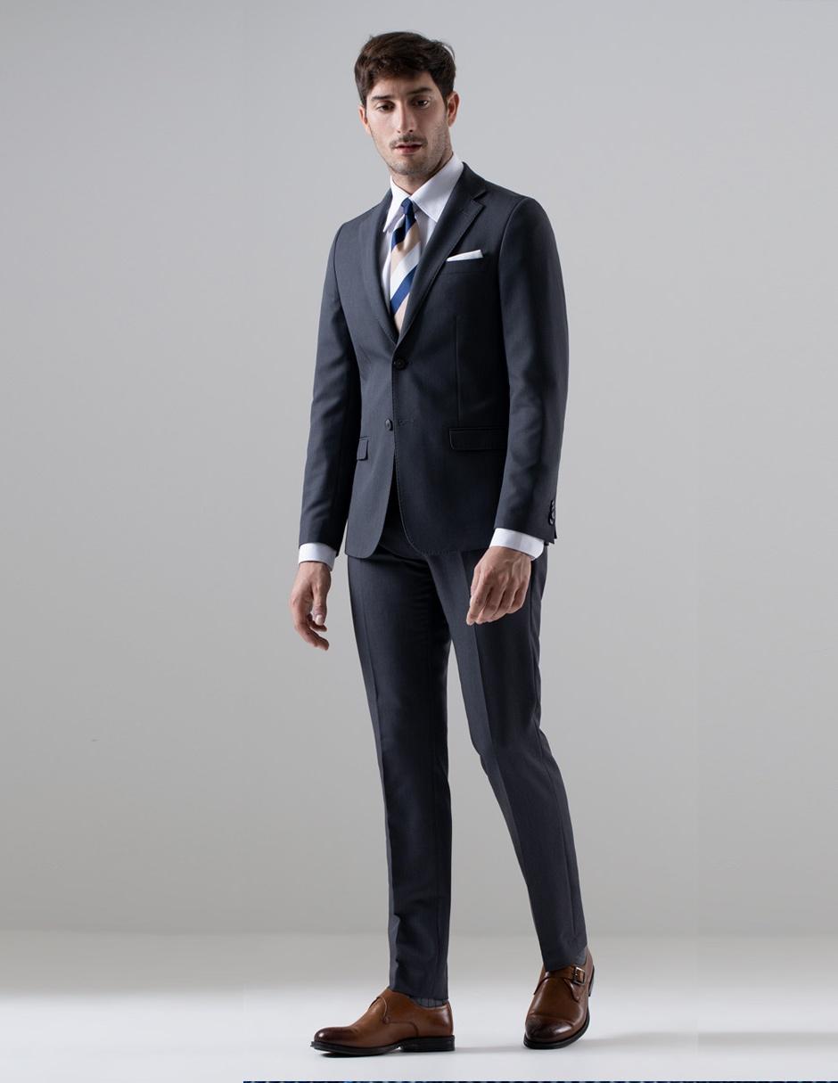 Pantalón de vestir recto de algodón para hombre 8