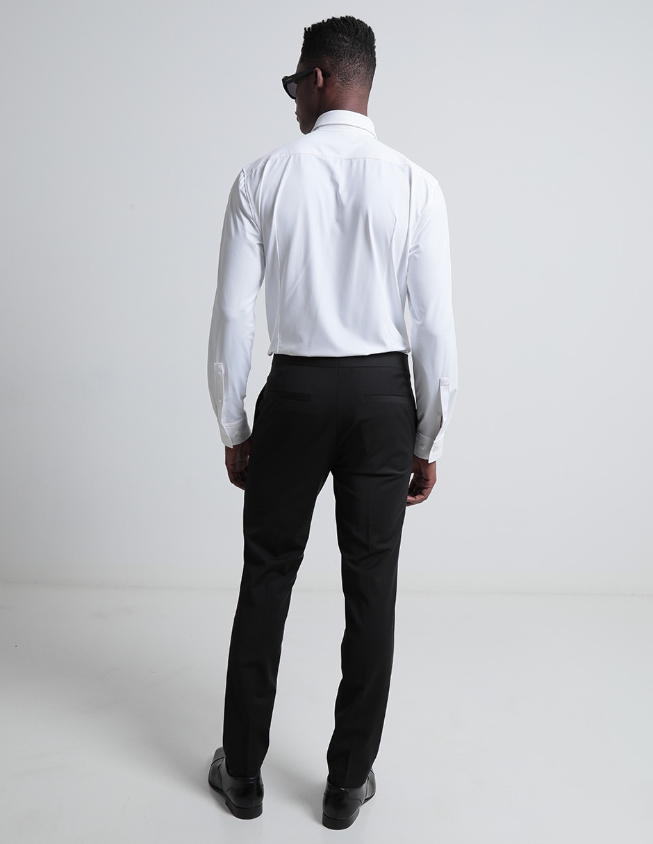 Pantalón slim de algodón para hombre 4