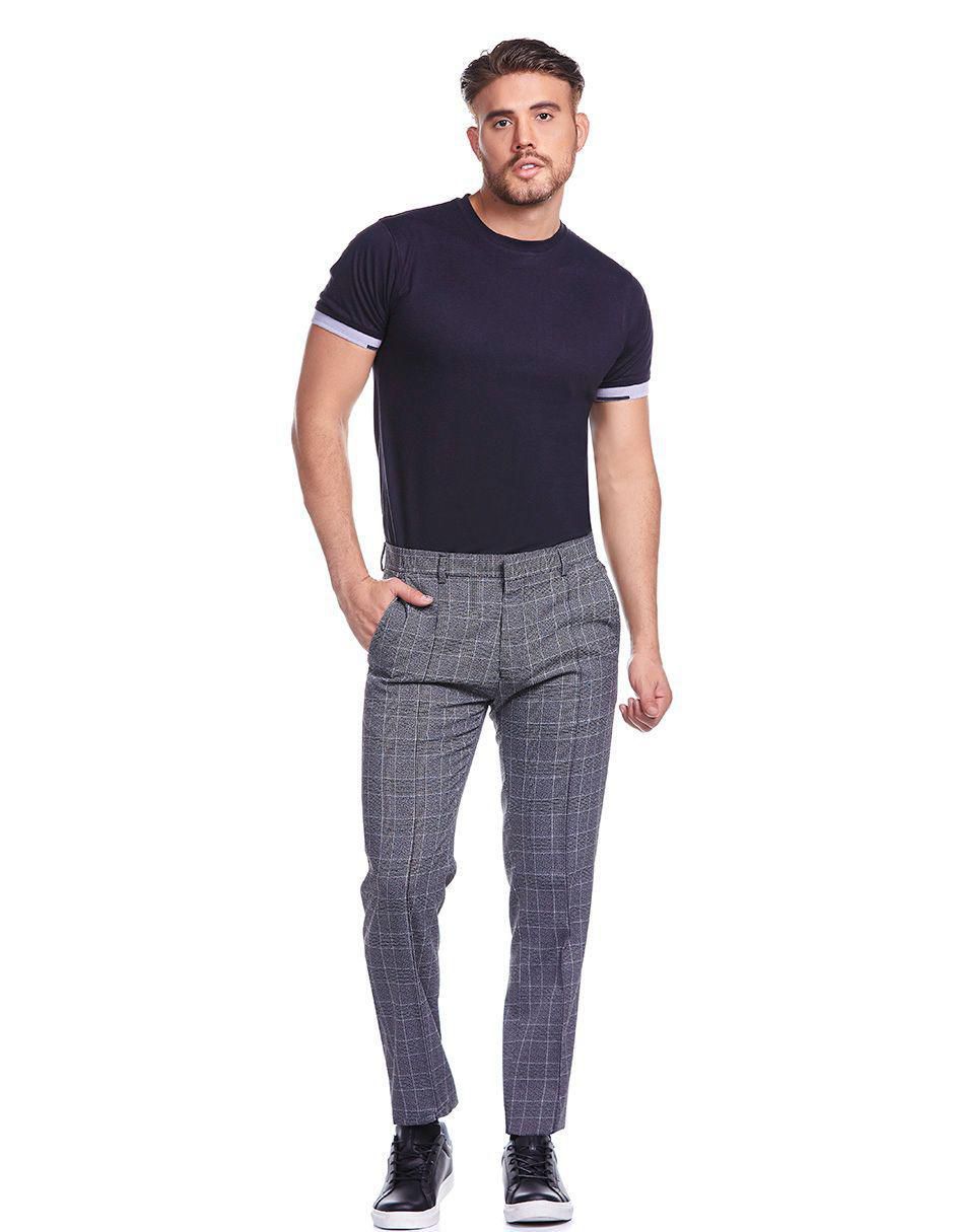 Pantalón de vestir slim para hombre