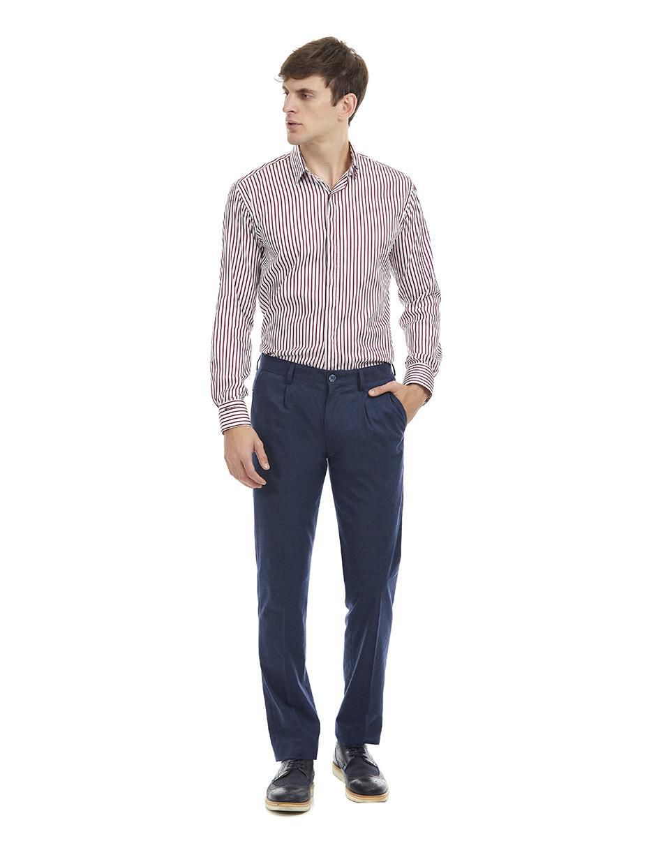 Pantalón de vestir slim para hombre 4