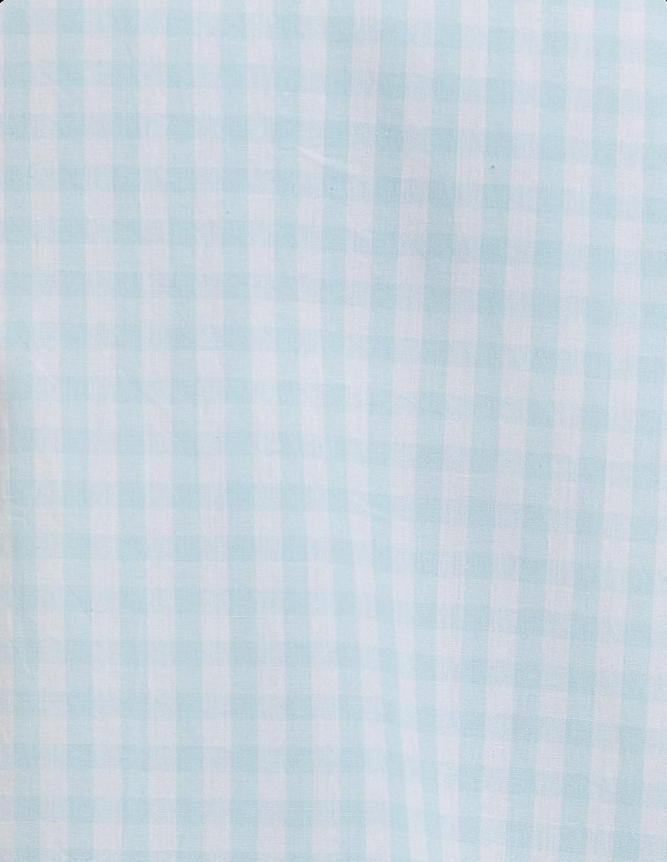 Camisa business casual de algodón manga corta para hombre 5