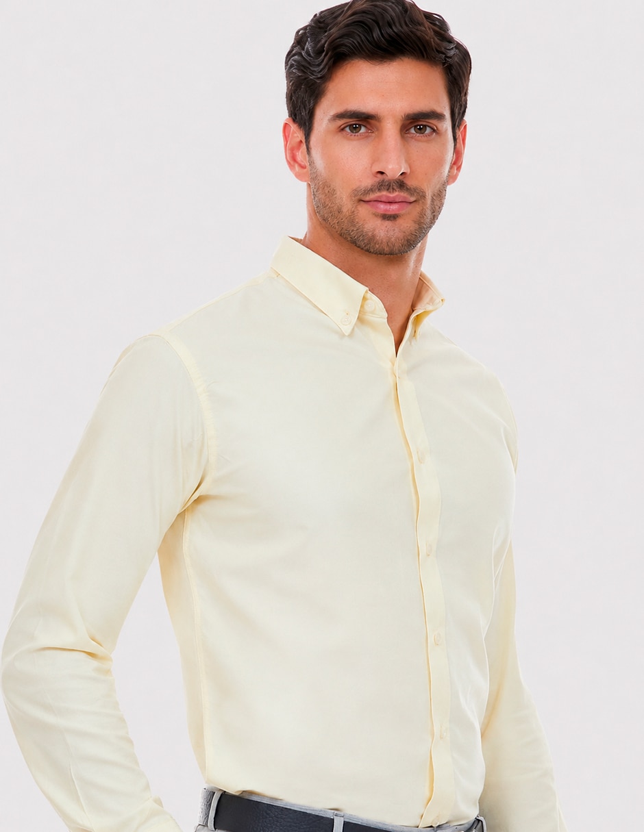 Camisa de vestir Vittorio Forti manga larga para hombre