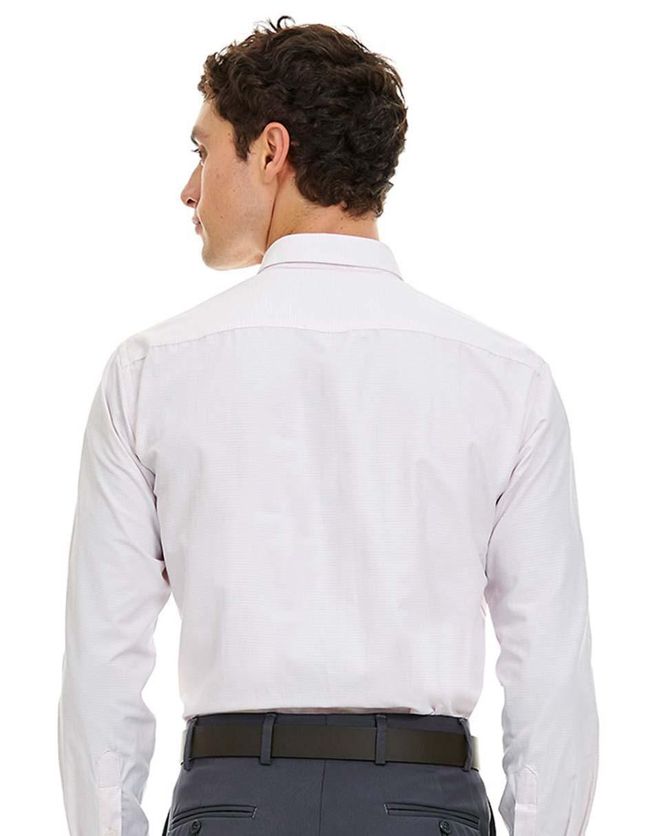 Camisa formal manga larga para hombre