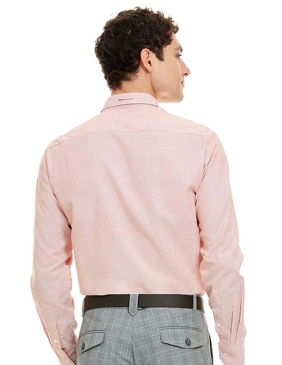 Camisa formal manga larga para hombre 4