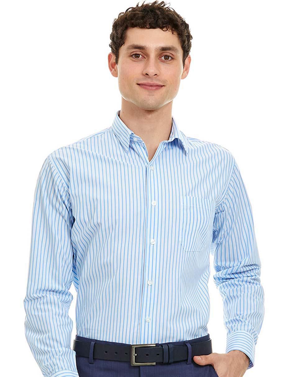 Camisa de vestir manga larga para hombre Camisa de vestir manga larga para hombre