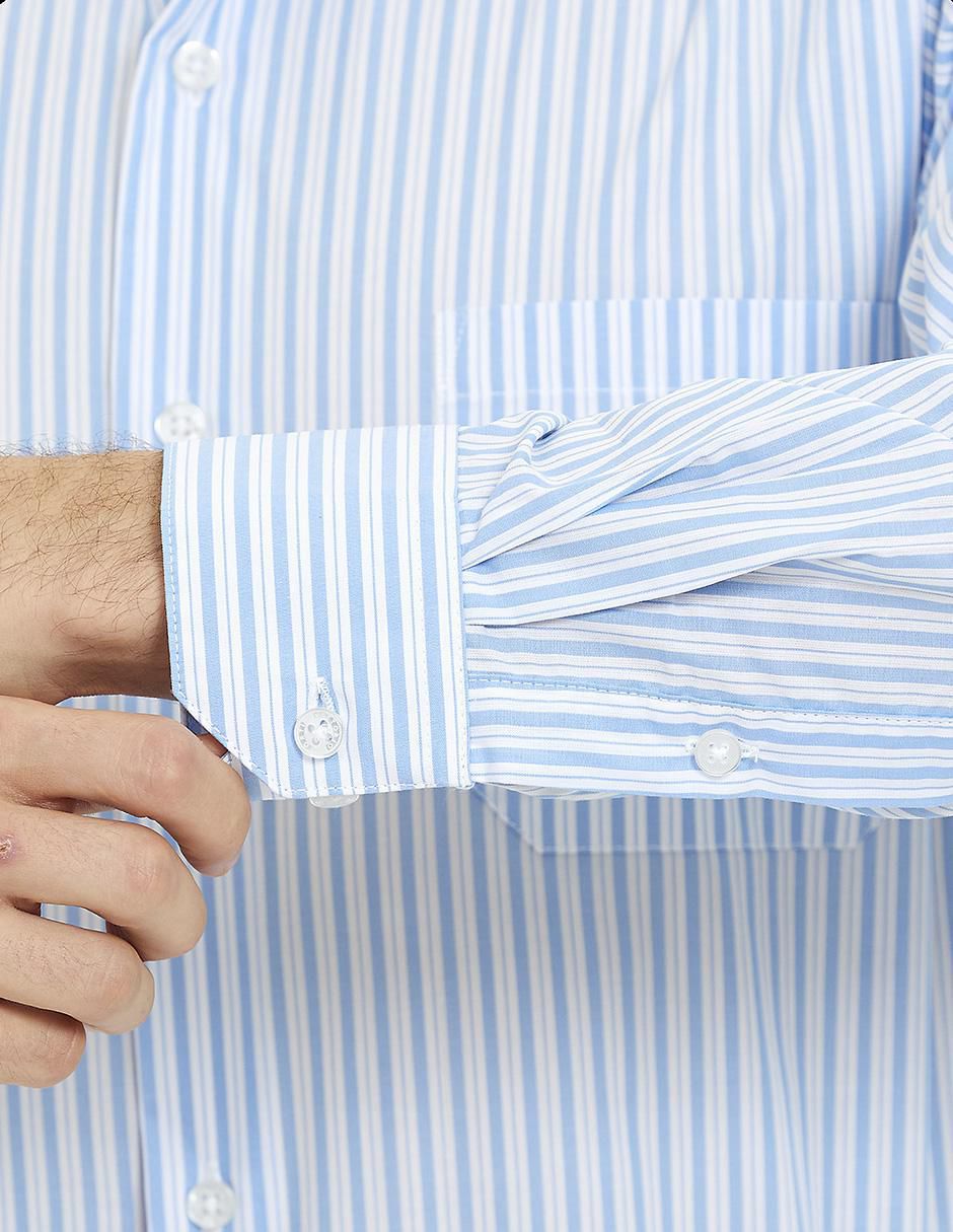 Camisa de vestir Vittorio Forti manga larga para hombre