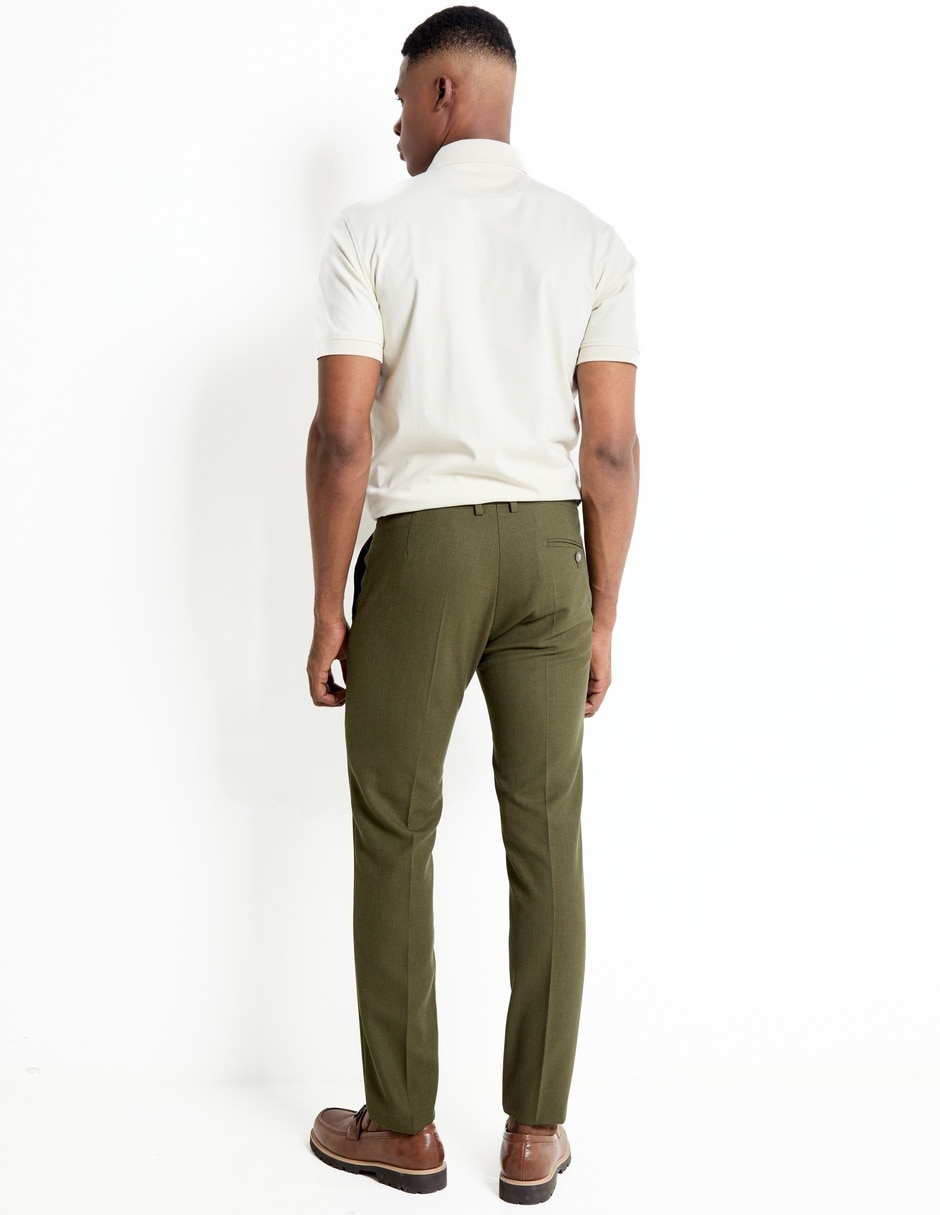 Pantalón de vestir slim para hombre 5