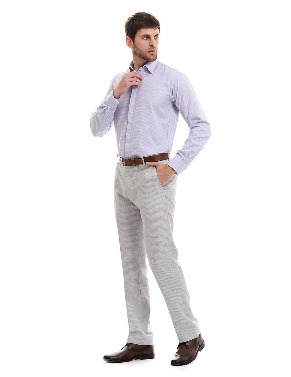 Camisa de vestir manga larga para hombre 5