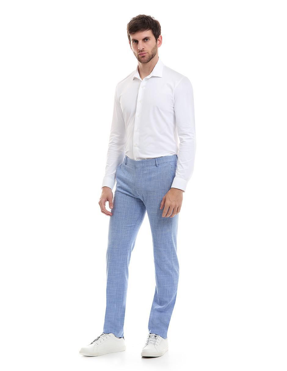 Pantalón de vestir slim para hombre