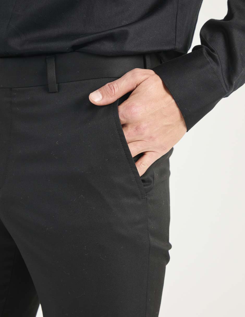 Pantalón de vestir regular para hombre 4