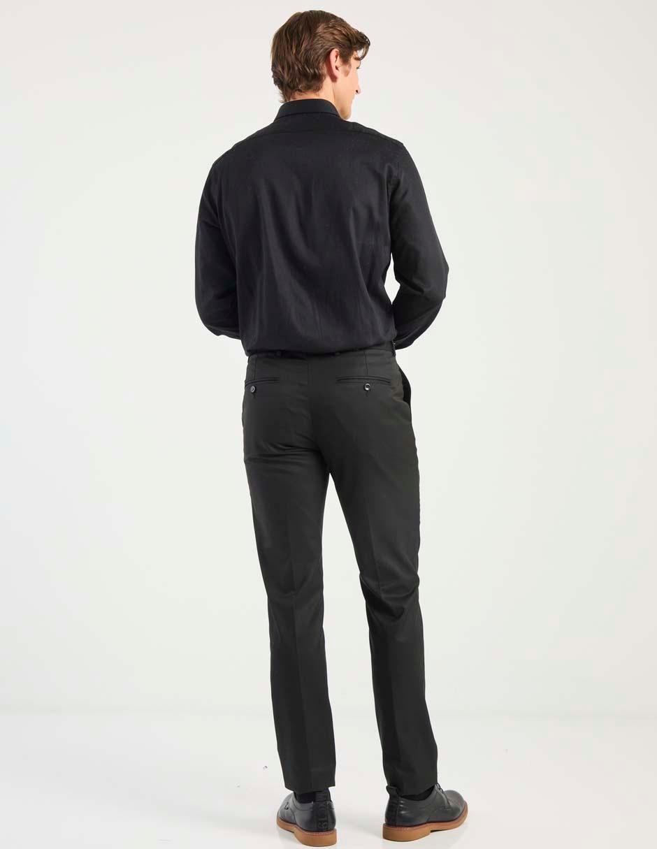 Pantalón de vestir regular para hombre Pantalón de vestir regular para hombre