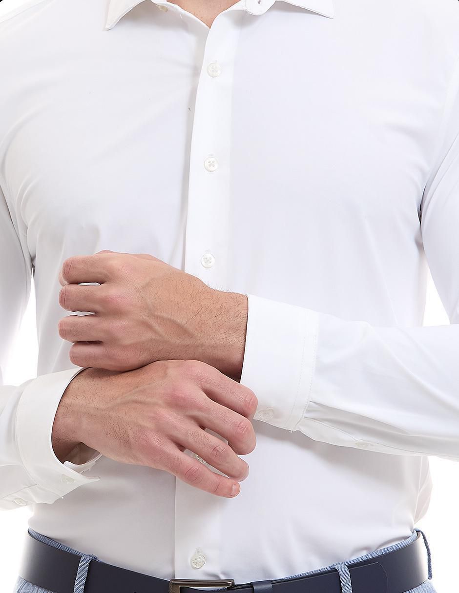Camisa de vestir Vittorio Forti manga larga para hombre
