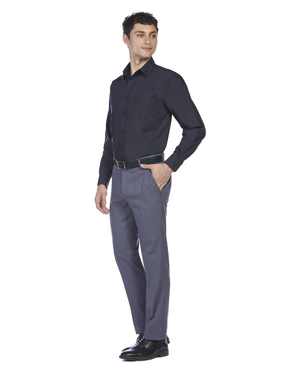 Camisa formal manga larga para hombre