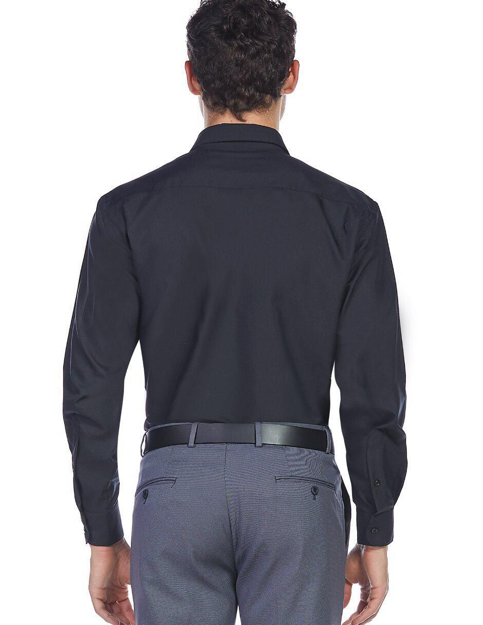 Camisa formal manga larga para hombre