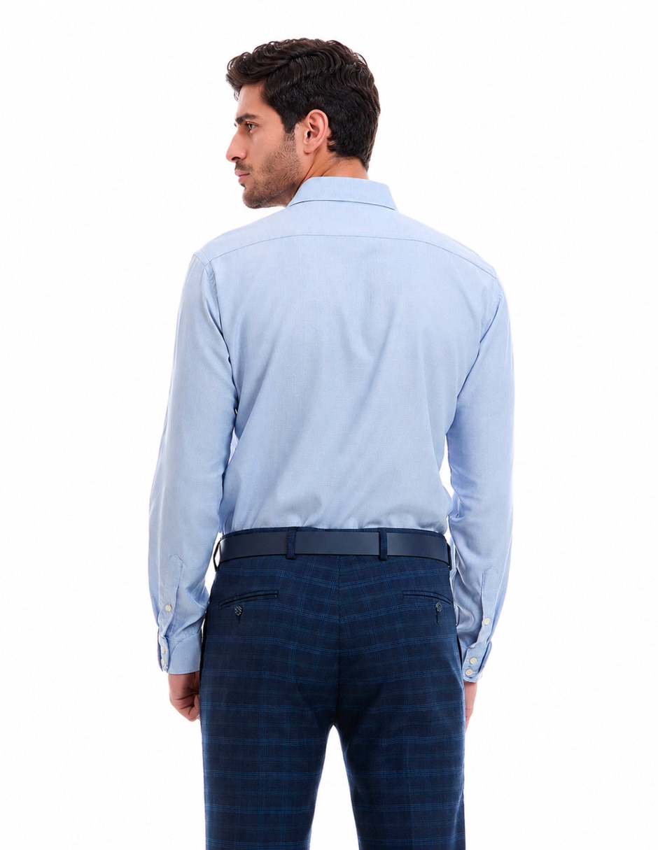 Camisa de vestir manga larga para hombre 5