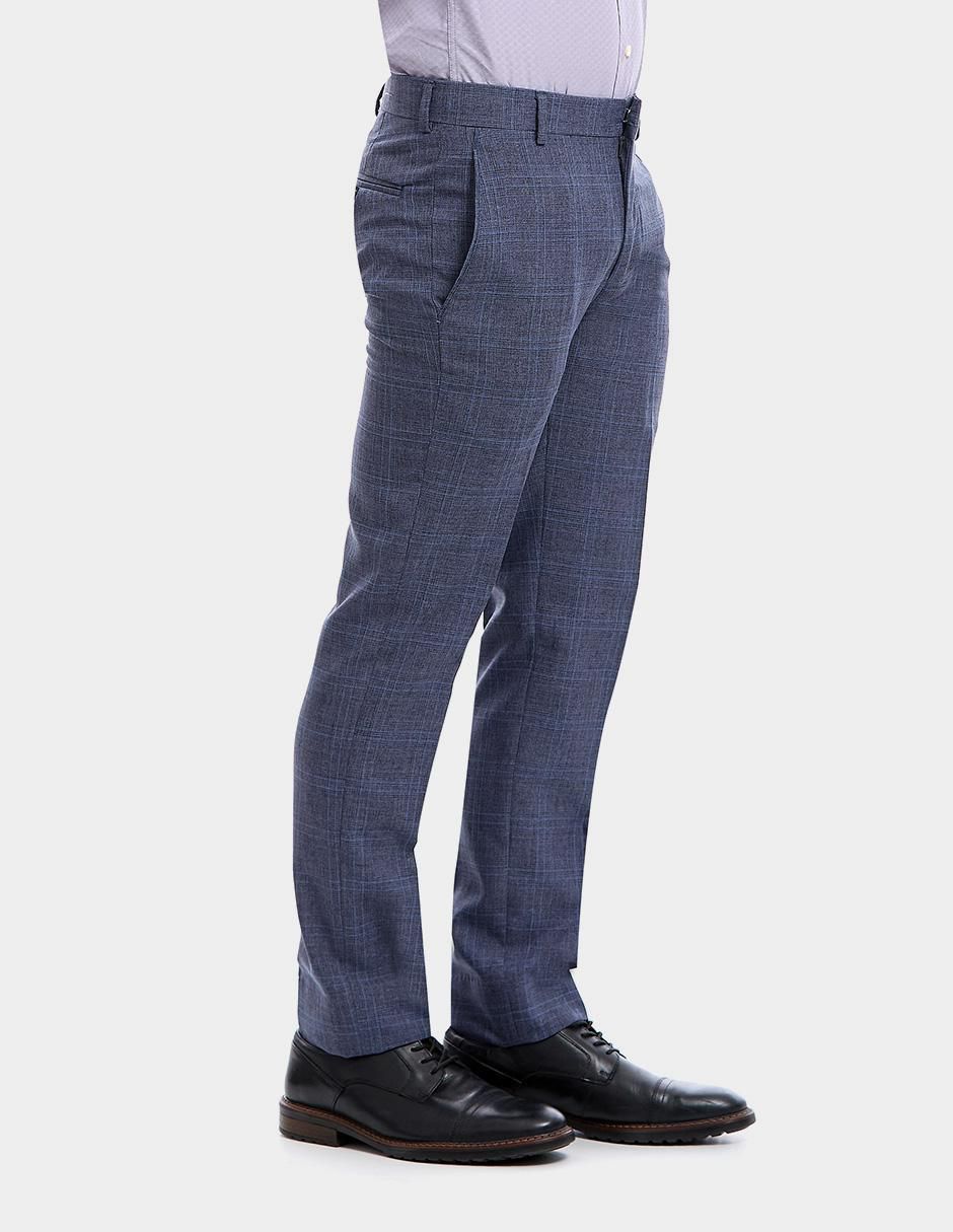 Pantalón de vestir recto para hombre 4