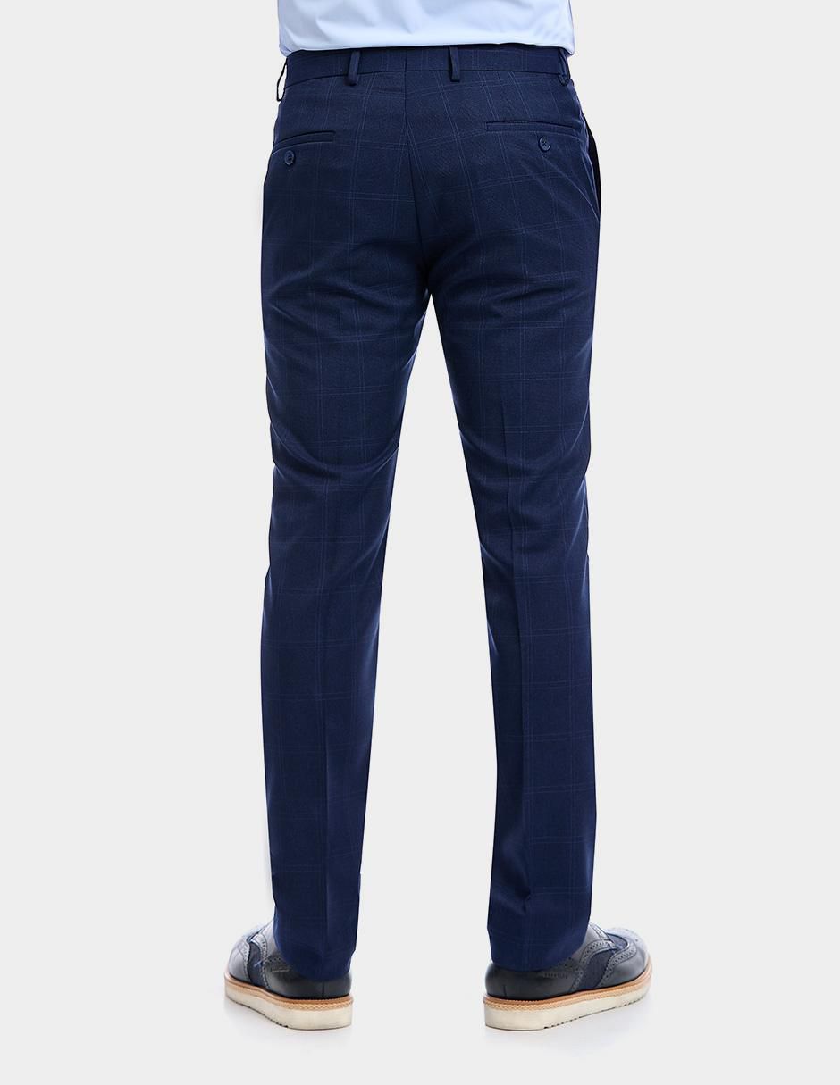 Pantalón de vestir recto para hombre