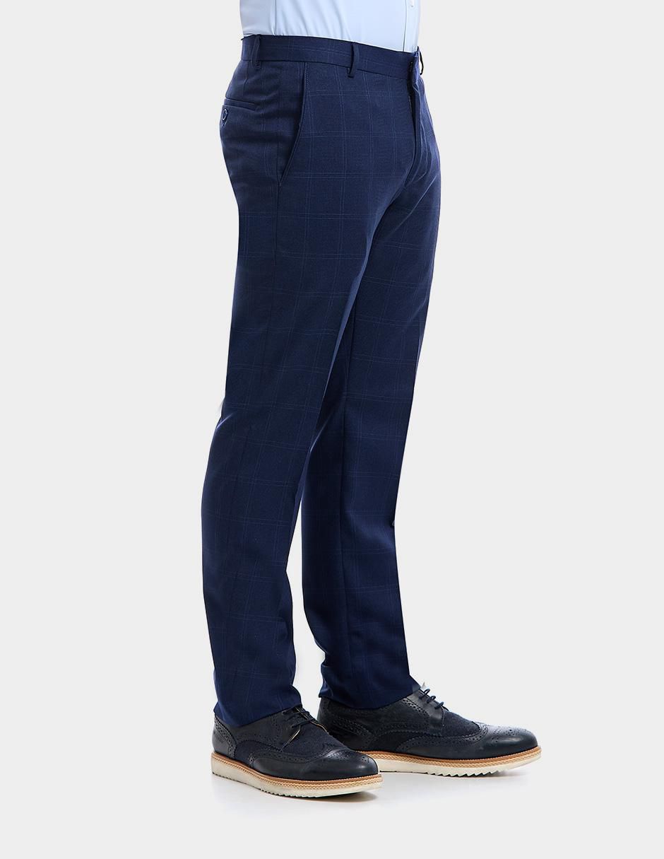 Pantalón de vestir recto para hombre