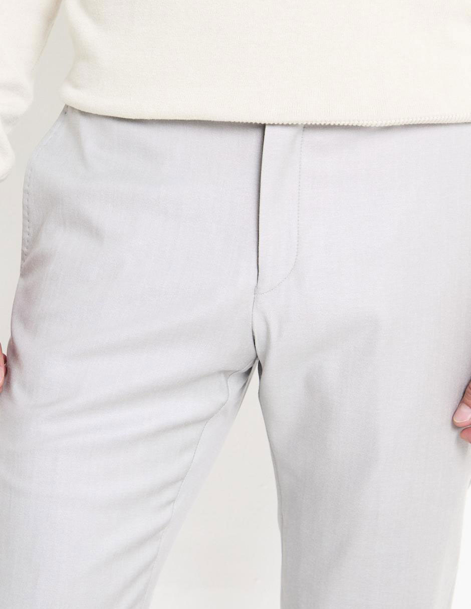 Pantalón de vestir slim Calderoni de lana para hombre