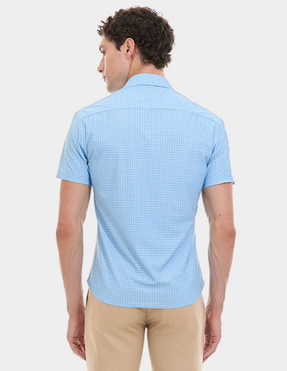 Camisa casual manga corta para hombre 3