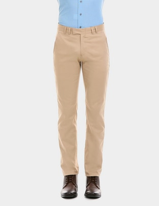 Pantalón de vestir slim de algodón para hombre Pantalón de vestir slim de algodón para hombre