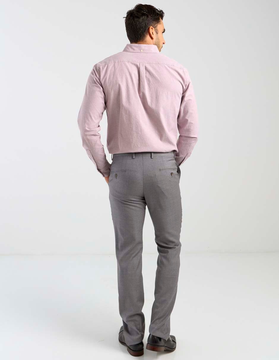Pantalón de vestir regular Calderoni de lana para hombre