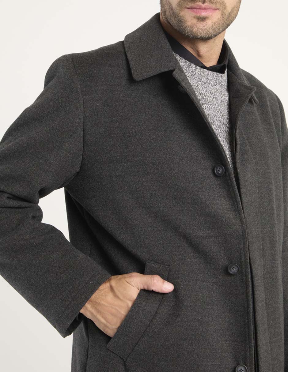 Abrigo con bolsillos para hombre 2