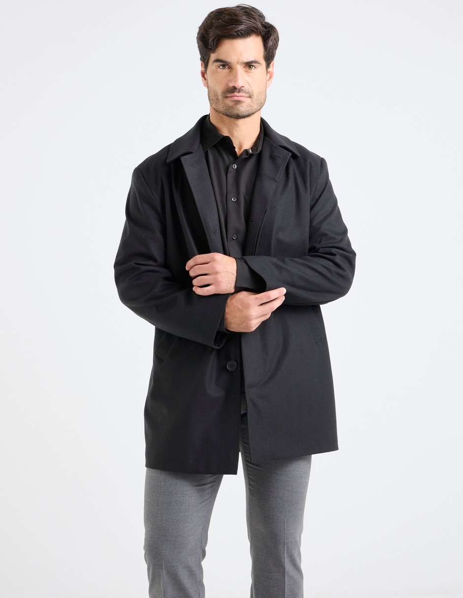 Abrigo con bolsillos para hombre Abrigo con bolsillos para hombre