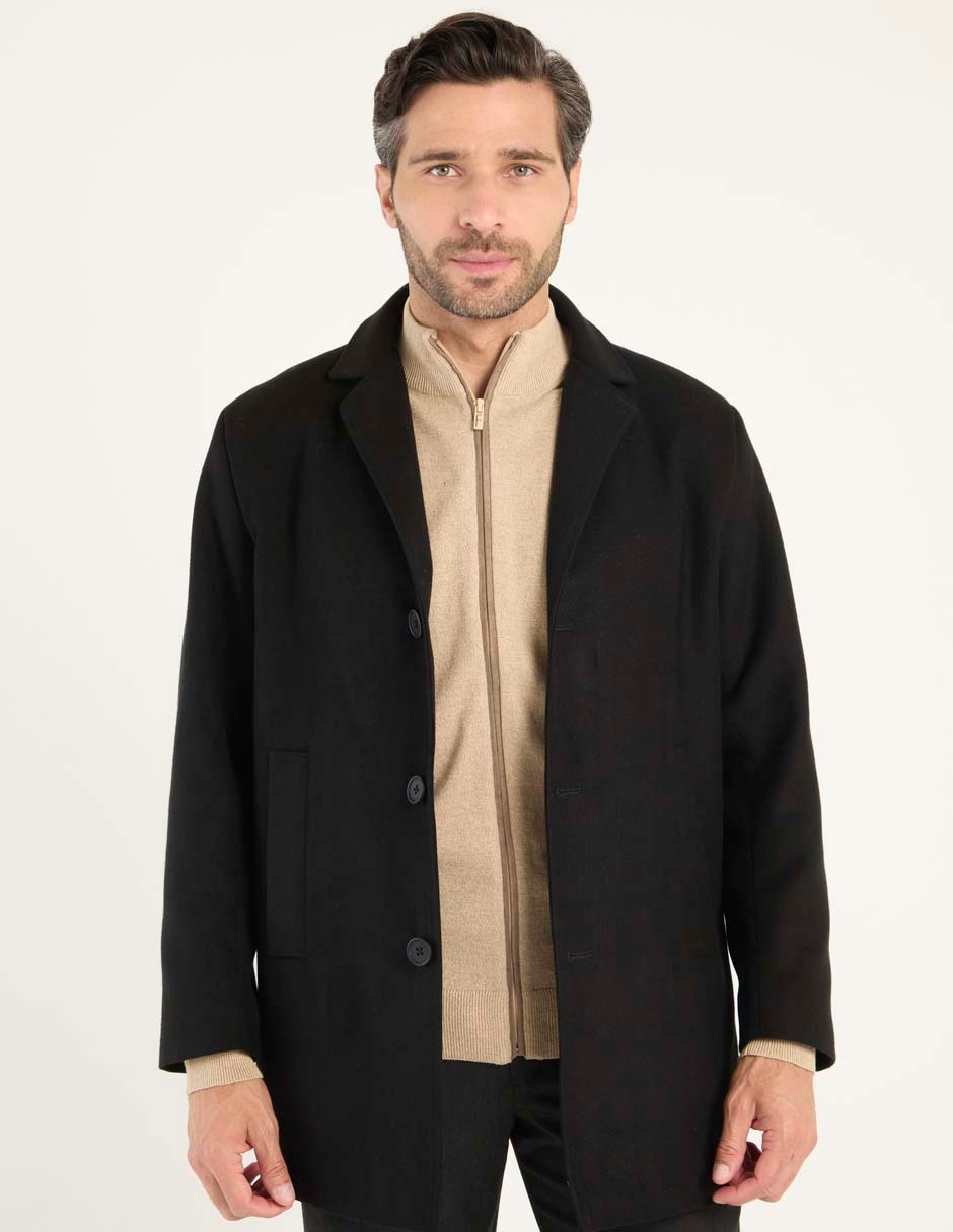 Abrigo con bolsillos para hombre Abrigo con bolsillos para hombre