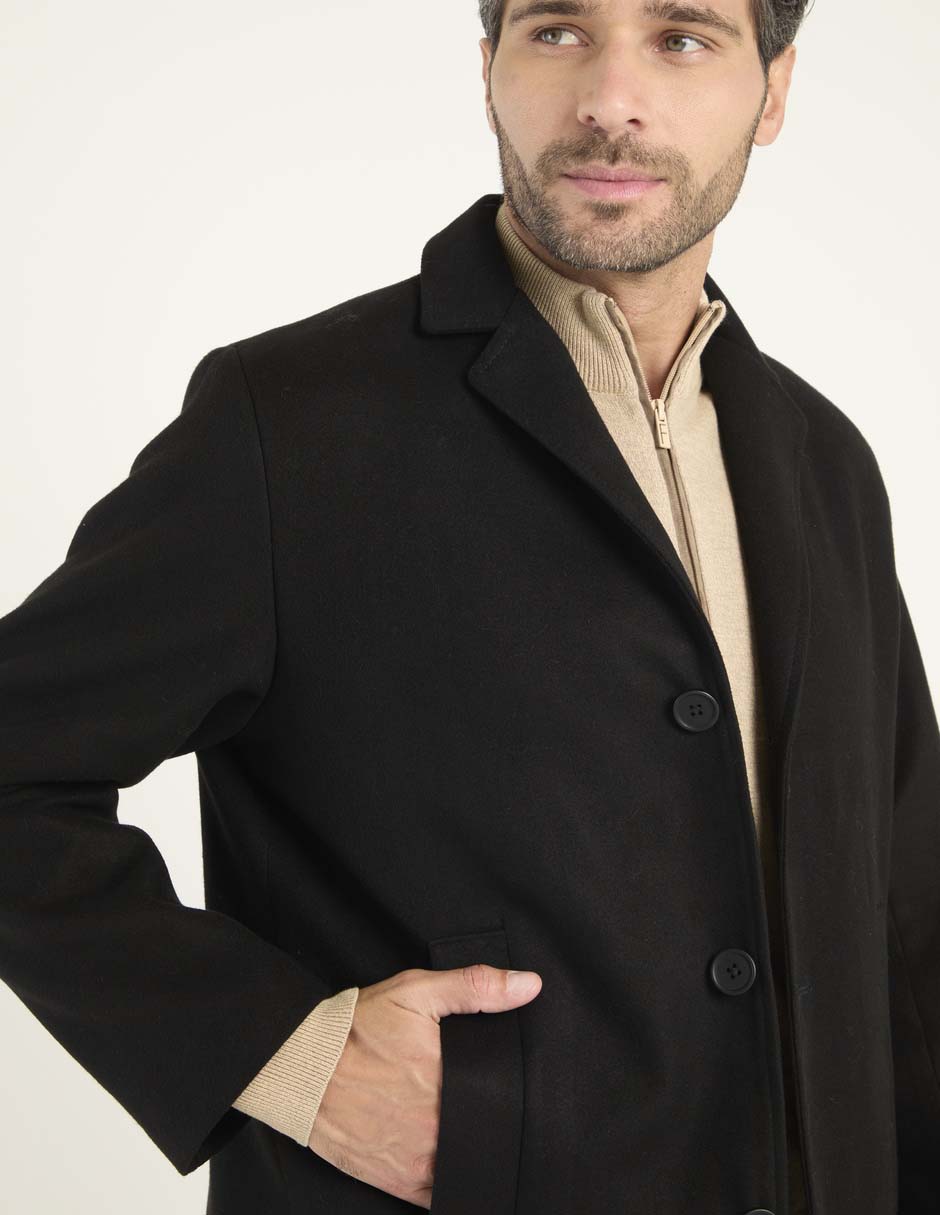 Abrigo con bolsillos para hombre 2