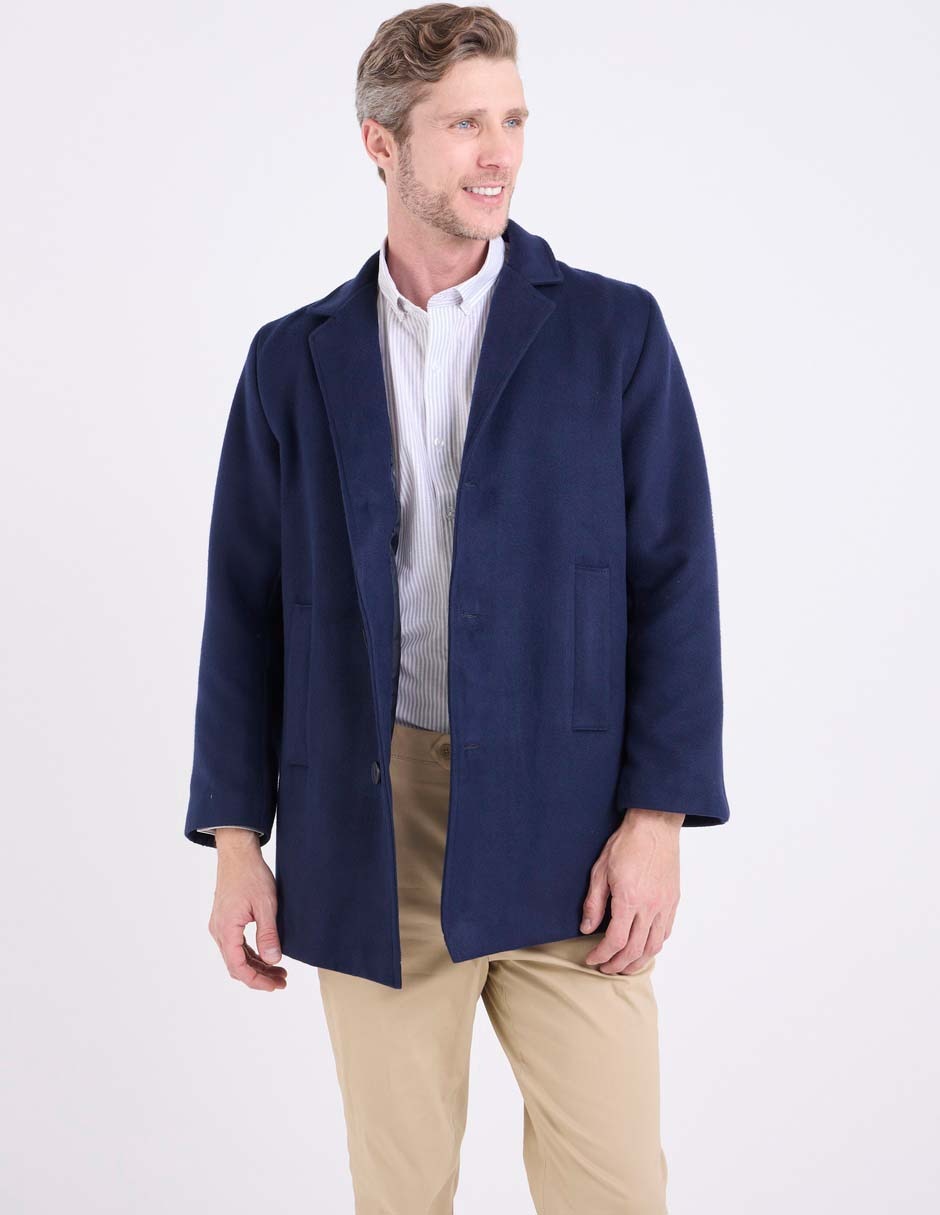 Abrigo con bolsillos para hombre Abrigo con bolsillos para hombre