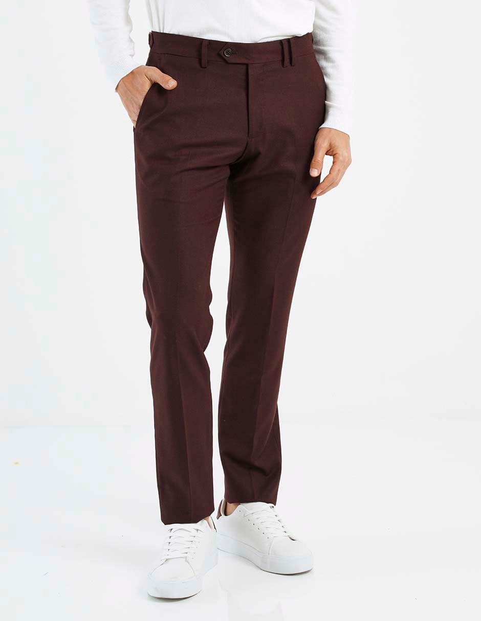 Pantalón business casual de vestir slim para hombre Pantalón business casual de vestir slim para hombre