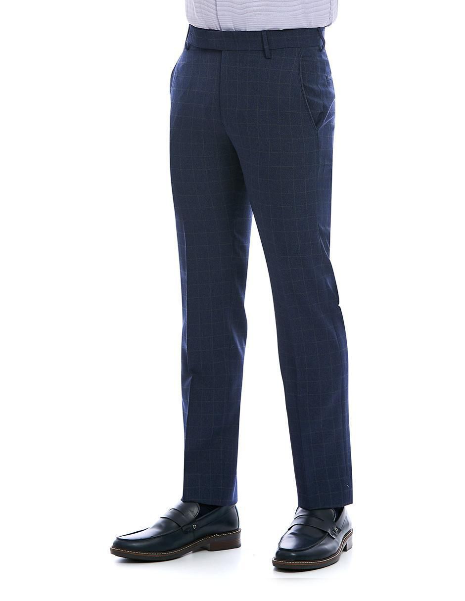 Pantalón de vestir recto para hombre 2