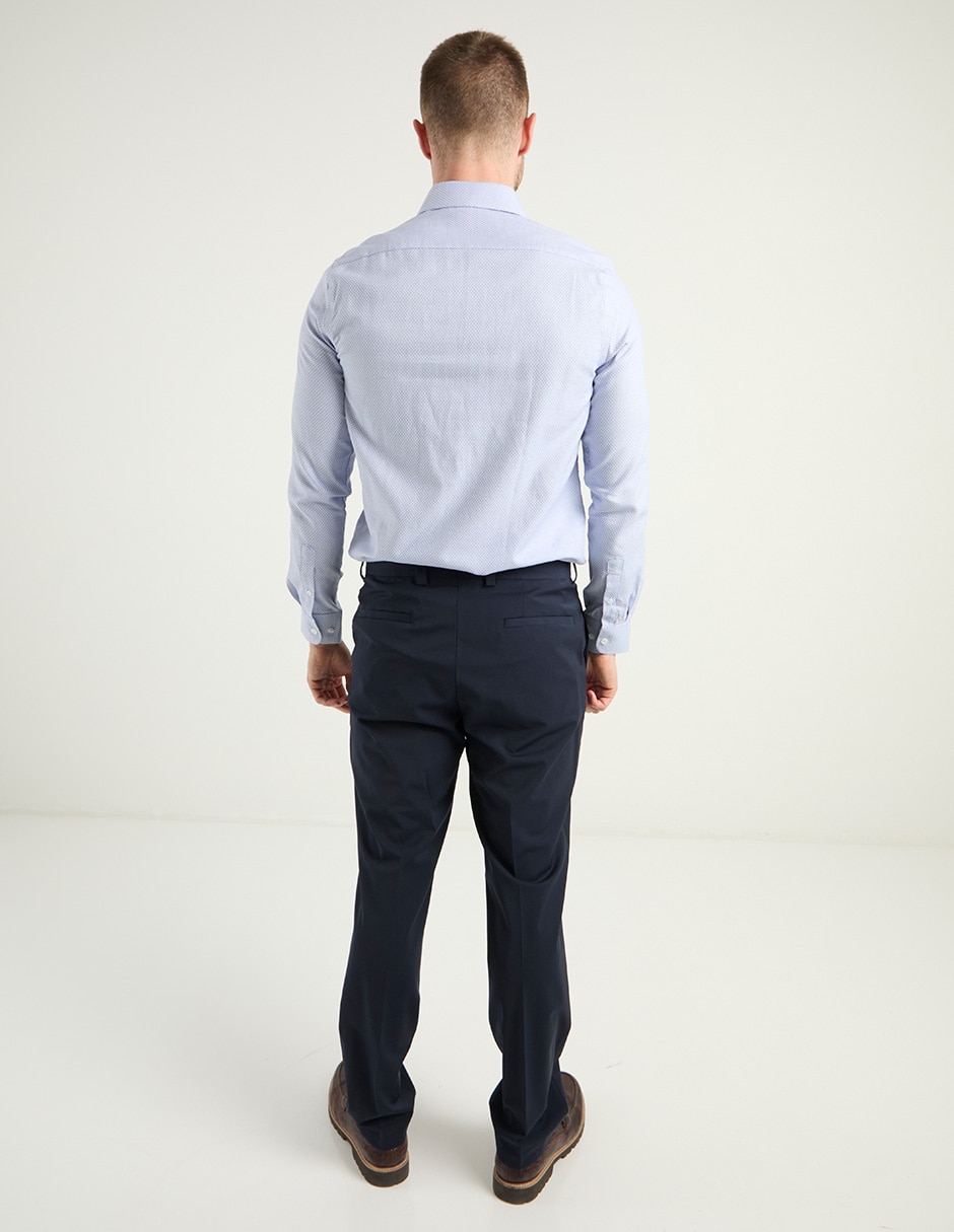 Pantalón de vestir regular para hombre 3