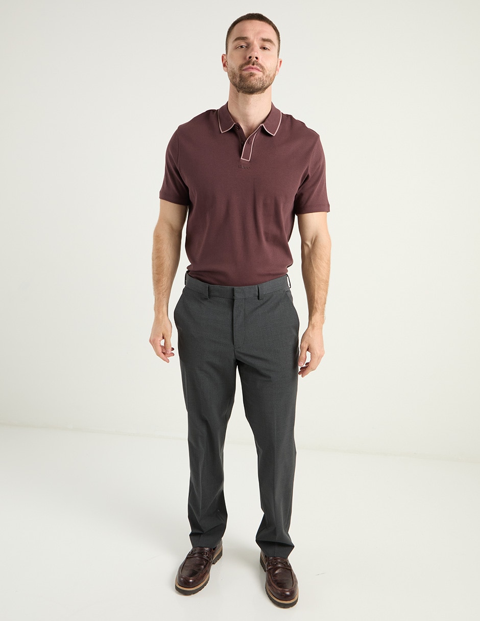 Pantalón de vestir regular para hombre 5