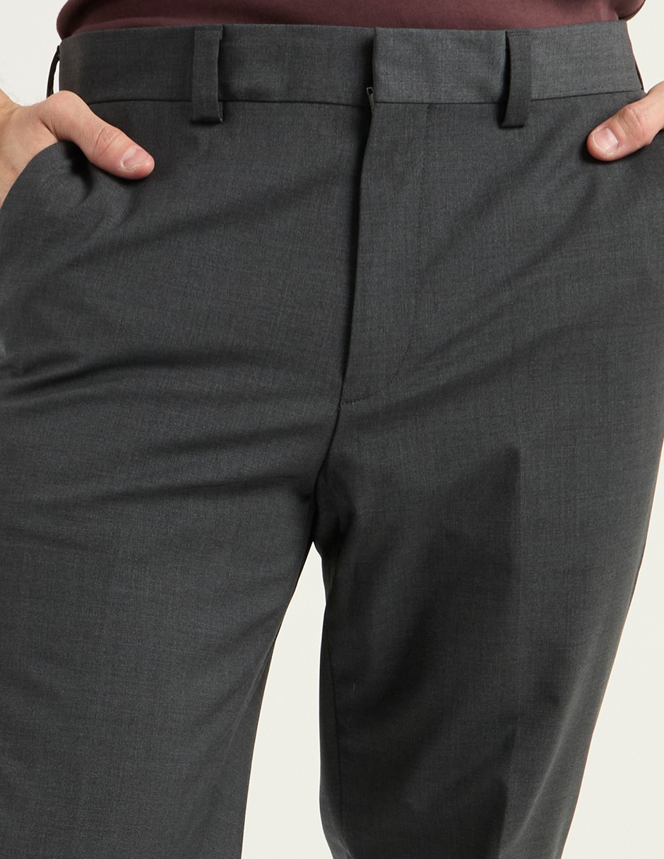 Pantalón de vestir regular para hombre 2