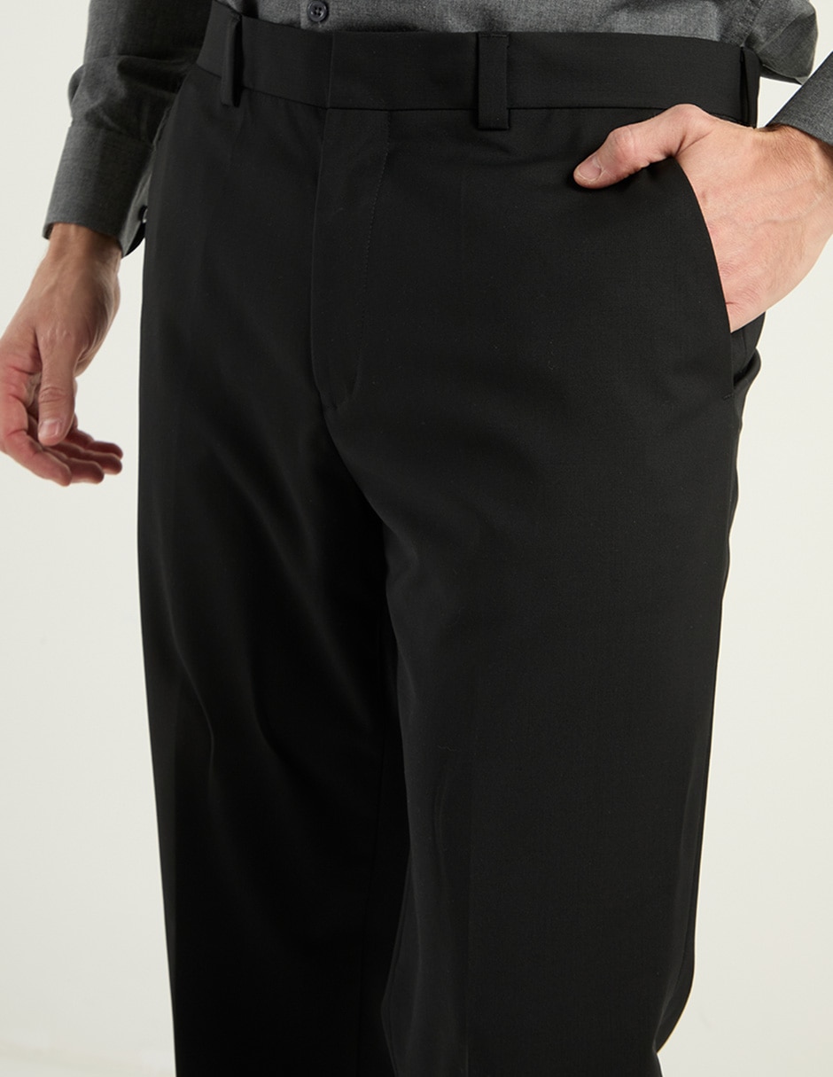 Pantalón de vestir slim de lana para hombre 3