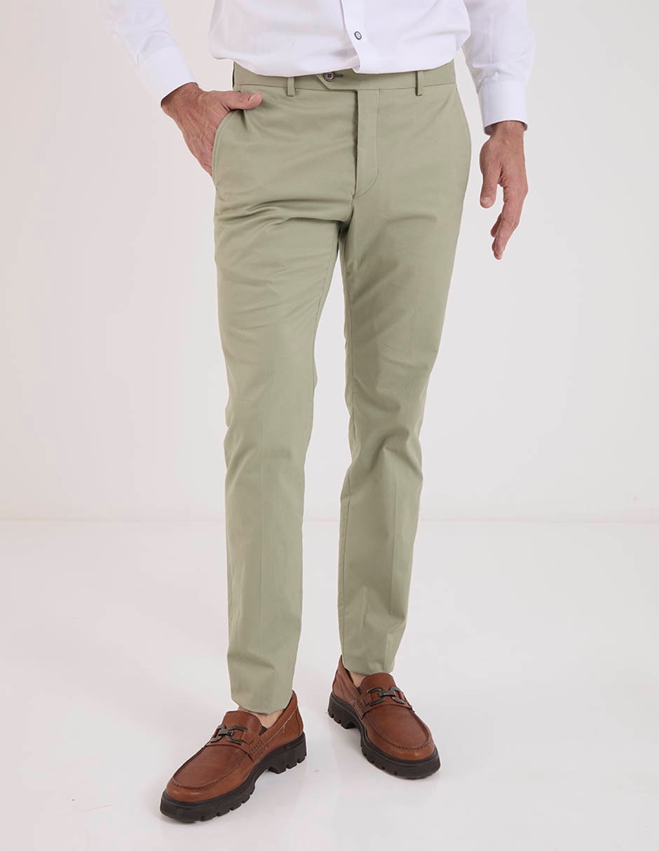 Pantalón de vestir slim para hombre 1