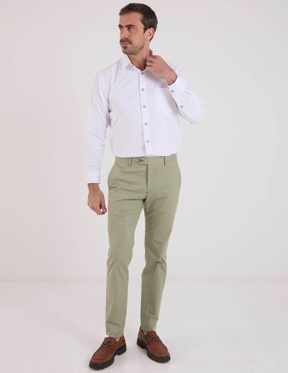 Pantalón de vestir slim para hombre 7