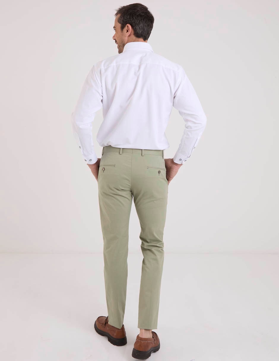 Pantalón de vestir slim para hombre 11