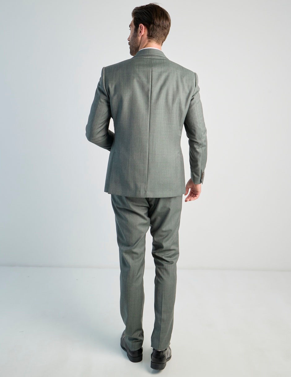 Traje Calderoni Sastreado De Lana Para Hombre