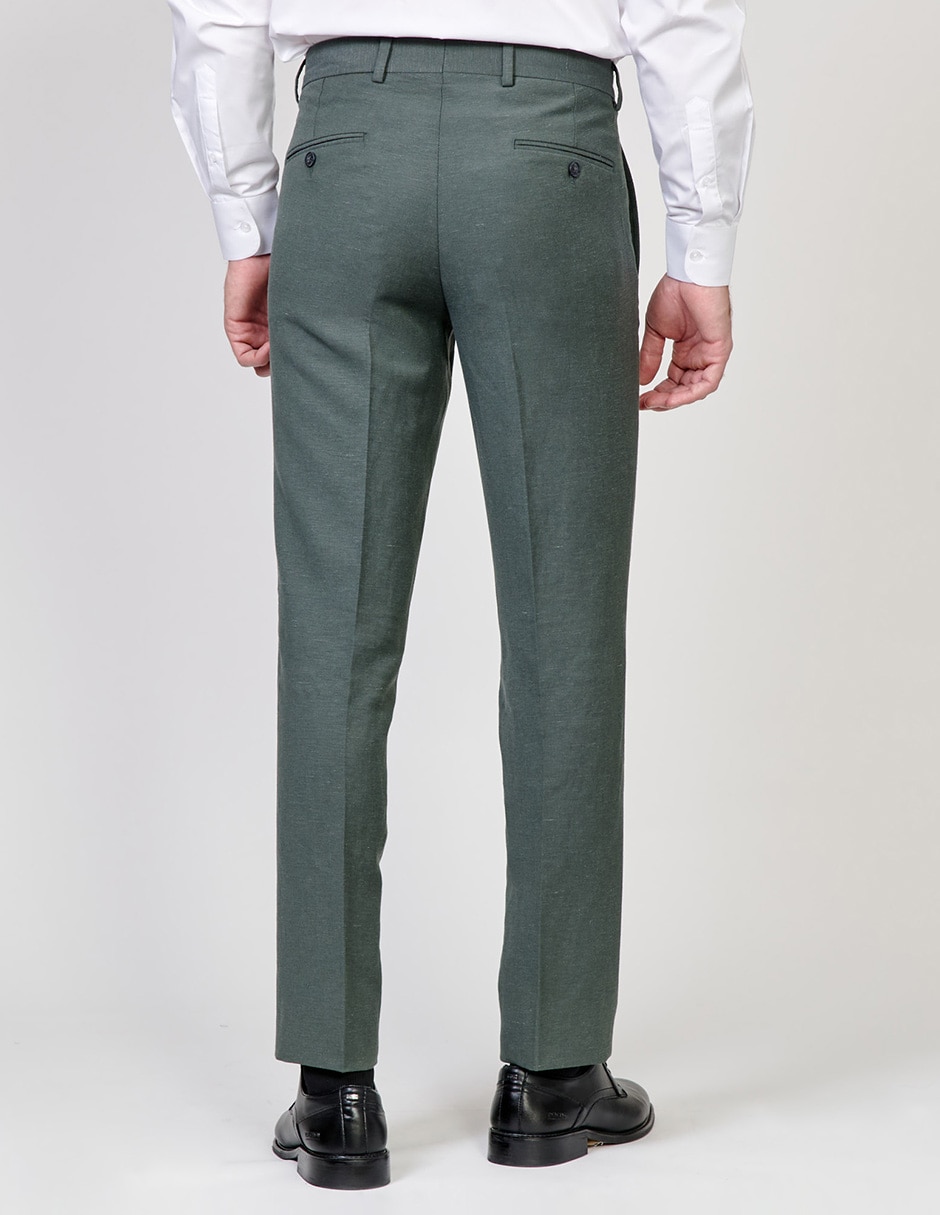 Pantalón de vestir slim para hombre