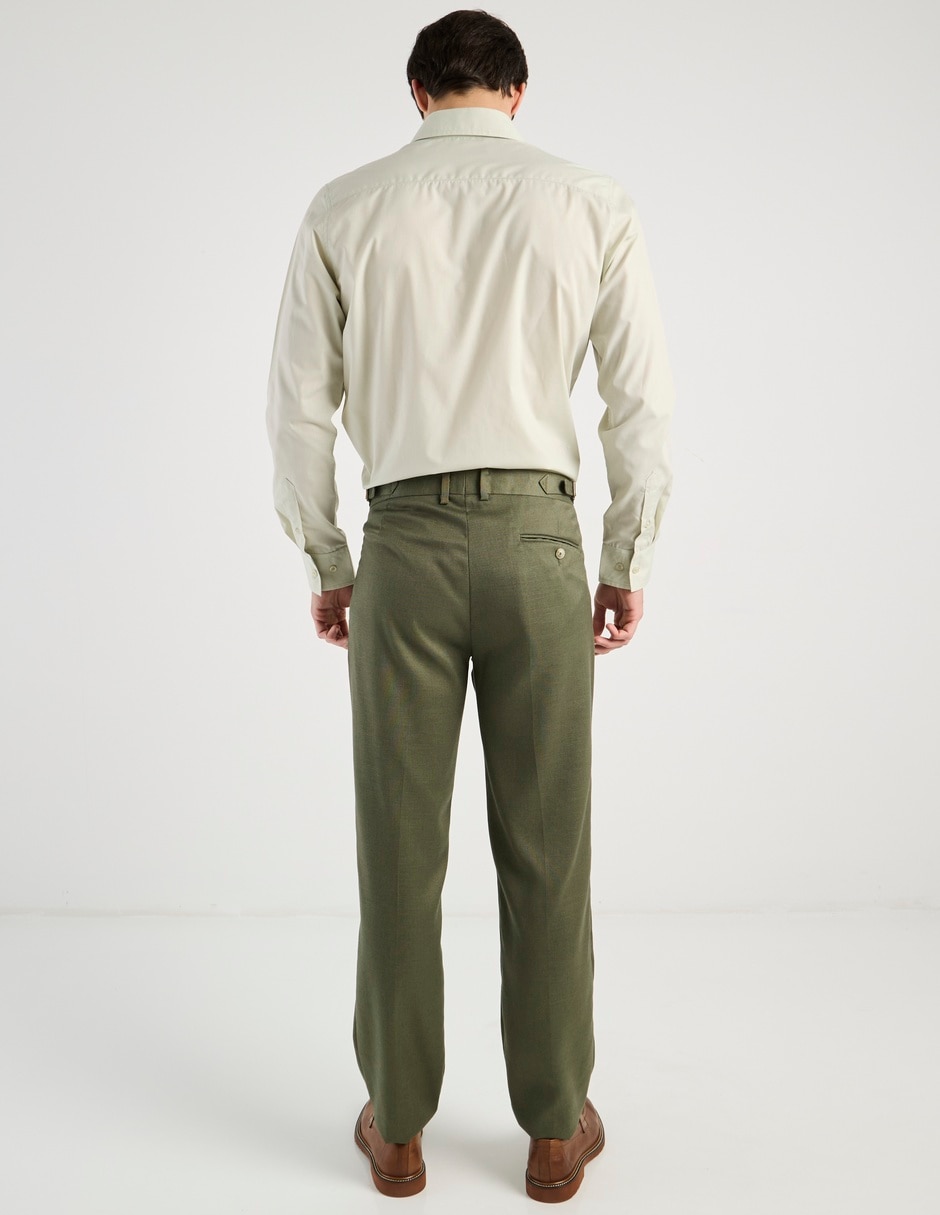 Pantalón de vestir slim para hombre 6