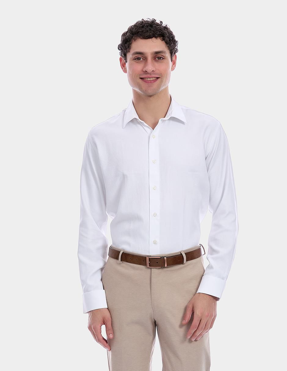 Camisa etiqueta Vittorio Forti manga larga para hombre