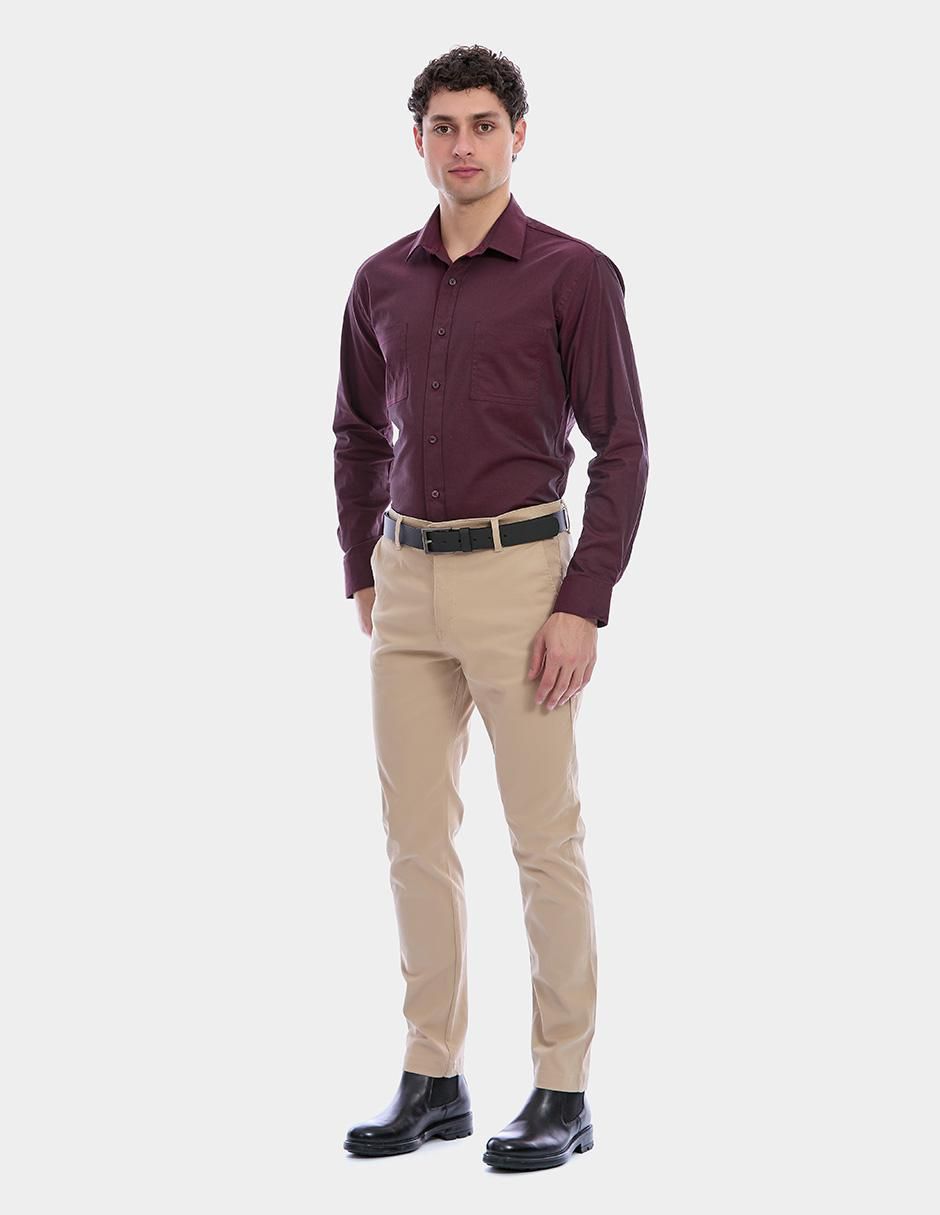 Camisa de vestir Vittorio Forti manga larga para hombre