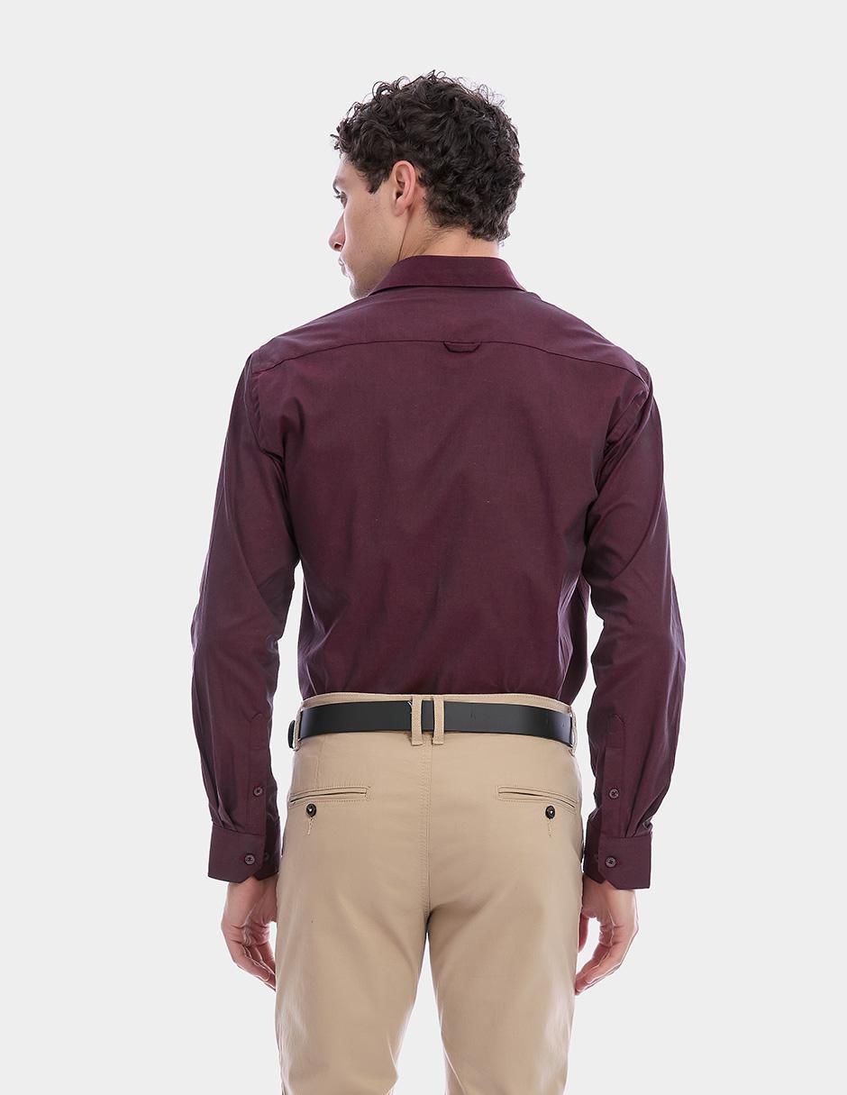 Camisa de vestir Vittorio Forti manga larga para hombre