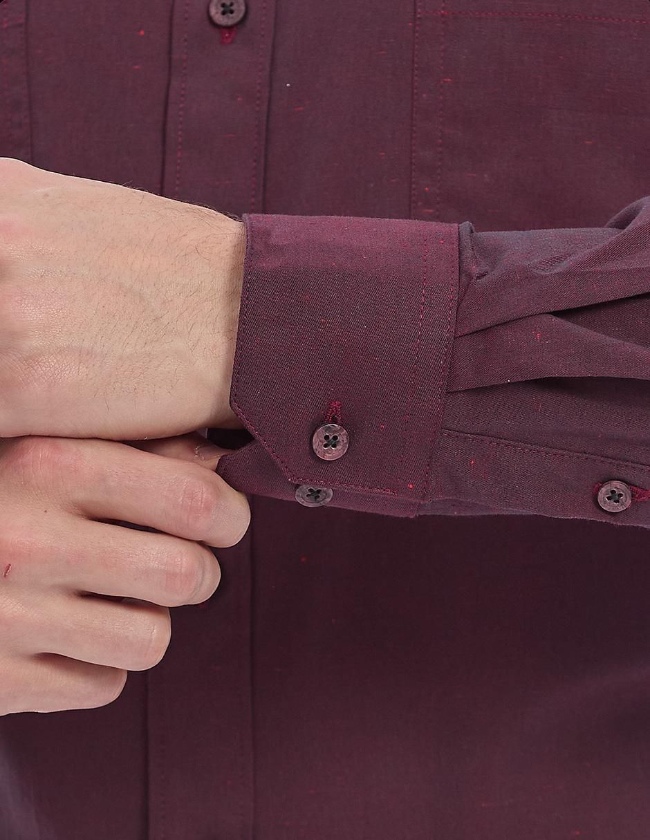 Camisa de vestir Vittorio Forti manga larga para hombre